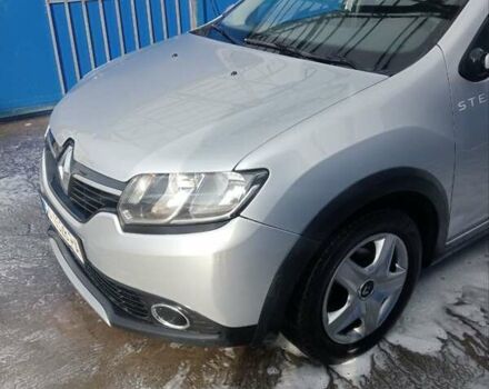 Серый Рено Сандеро СтэпВэй, объемом двигателя 1.46 л и пробегом 217 тыс. км за 7200 $, фото 12 на Automoto.ua