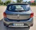 Серый Рено Сандеро СтэпВэй, объемом двигателя 0.9 л и пробегом 34 тыс. км за 9500 $, фото 9 на Automoto.ua