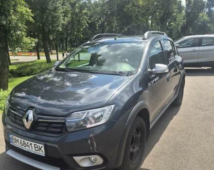 Серый Рено Сандеро СтэпВэй, объемом двигателя 1.46 л и пробегом 130 тыс. км за 11000 $, фото 7 на Automoto.ua