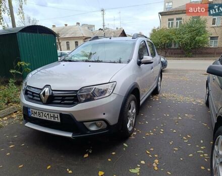 Рено Сандеро СтэпВэй 2018 в Житомире на Automoto.ua Серый Рено Сандеро СтэпВэй, объемом двигателя 1.46 л и пробегом 141 тыс. км за 10750 $, фото 6 на Automoto.ua