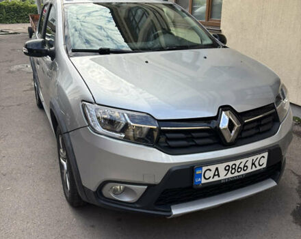 Серый Рено Сандеро СтэпВэй, объемом двигателя 1.46 л и пробегом 75 тыс. км за 9800 $, фото 1 на Automoto.ua