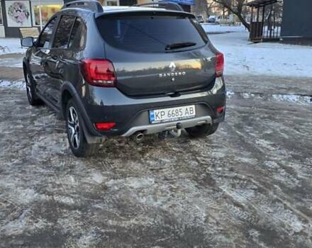 Сірий Рено Сандеро СтепВей, об'ємом двигуна 1.46 л та пробігом 74 тис. км за 12600 $, фото 17 на Automoto.ua