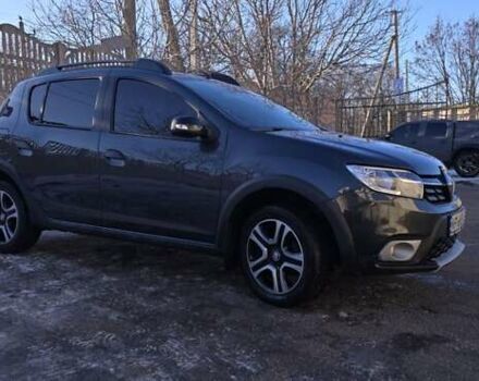 Сірий Рено Сандеро СтепВей, об'ємом двигуна 1.46 л та пробігом 74 тис. км за 12600 $, фото 48 на Automoto.ua