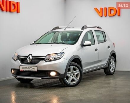 Серый Рено Сандеро СтэпВэй, объемом двигателя 1.5 л и пробегом 109 тыс. км за 9754 $, фото 1 на Automoto.ua