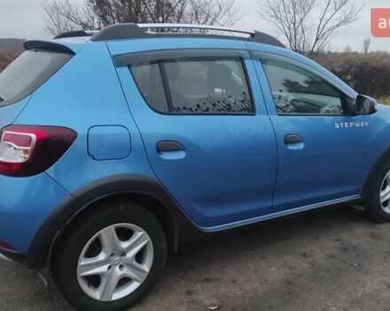 Синій Рено Сандеро СтепВей, об'ємом двигуна 1.6 л та пробігом 115 тис. км за 8300 $, фото 9 на Automoto.ua