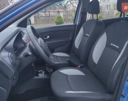 Синій Рено Сандеро СтепВей, об'ємом двигуна 1.6 л та пробігом 115 тис. км за 8300 $, фото 17 на Automoto.ua