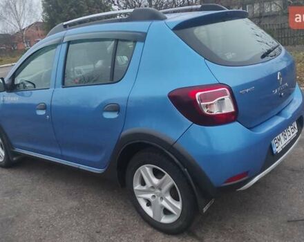 Синій Рено Сандеро СтепВей, об'ємом двигуна 1.6 л та пробігом 115 тис. км за 8300 $, фото 8 на Automoto.ua