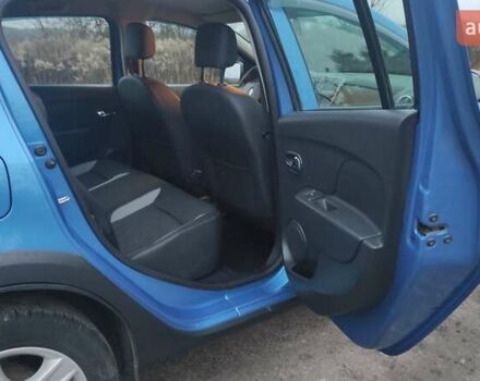 Синій Рено Сандеро СтепВей, об'ємом двигуна 1.6 л та пробігом 115 тис. км за 8300 $, фото 20 на Automoto.ua