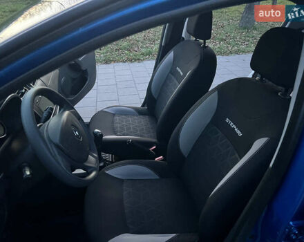 Синий Рено Сандеро СтэпВэй, объемом двигателя 1.46 л и пробегом 87 тыс. км за 8600 $, фото 16 на Automoto.ua