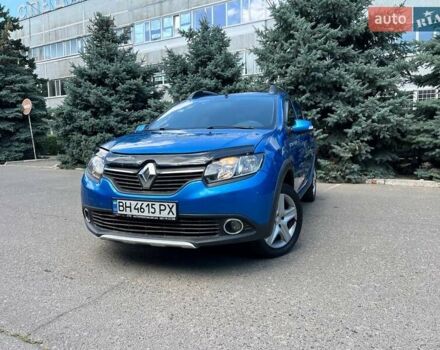 Синий Рено Сандеро СтэпВэй, объемом двигателя 1.5 л и пробегом 140 тыс. км за 5100 $, фото 9 на Automoto.ua