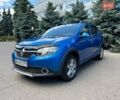 Синий Рено Сандеро СтэпВэй, объемом двигателя 1.5 л и пробегом 140 тыс. км за 5100 $, фото 6 на Automoto.ua