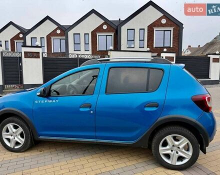 Синий Рено Сандеро СтэпВэй, объемом двигателя 1.46 л и пробегом 129 тыс. км за 8500 $, фото 7 на Automoto.ua