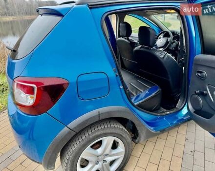 Синий Рено Сандеро СтэпВэй, объемом двигателя 1.46 л и пробегом 129 тыс. км за 8500 $, фото 21 на Automoto.ua