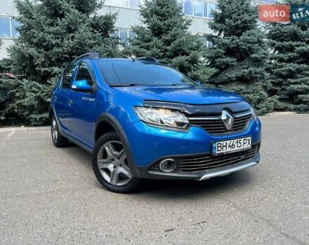 Синий Рено Сандеро СтэпВэй, объемом двигателя 1.5 л и пробегом 140 тыс. км за 5100 $, фото 10 на Automoto.ua