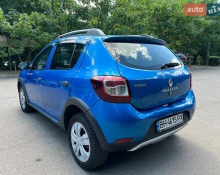 Синий Рено Сандеро СтэпВэй, объемом двигателя 1.5 л и пробегом 140 тыс. км за 5100 $, фото 16 на Automoto.ua