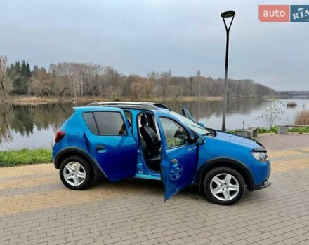 Синий Рено Сандеро СтэпВэй, объемом двигателя 1.46 л и пробегом 129 тыс. км за 8500 $, фото 22 на Automoto.ua