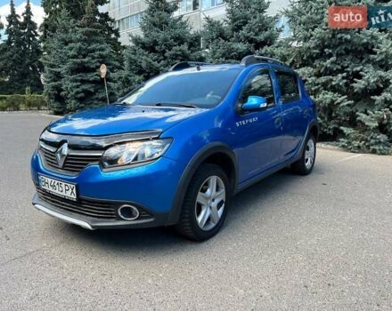 Синий Рено Сандеро СтэпВэй, объемом двигателя 1.5 л и пробегом 140 тыс. км за 5100 $, фото 1 на Automoto.ua