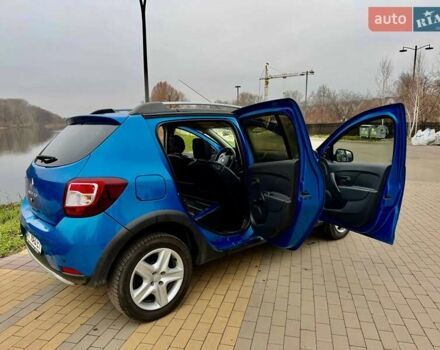 Синий Рено Сандеро СтэпВэй, объемом двигателя 1.46 л и пробегом 129 тыс. км за 8500 $, фото 23 на Automoto.ua