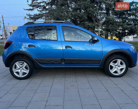 Синий Рено Сандеро СтэпВэй, объемом двигателя 1.46 л и пробегом 87 тыс. км за 8600 $, фото 11 на Automoto.ua