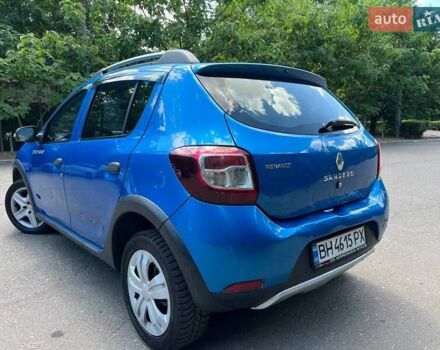 Синий Рено Сандеро СтэпВэй, объемом двигателя 1.5 л и пробегом 140 тыс. км за 5100 $, фото 11 на Automoto.ua