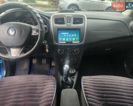 Синий Рено Сандеро СтэпВэй, объемом двигателя 1.46 л и пробегом 110 тыс. км за 7000 $, фото 10 на Automoto.ua