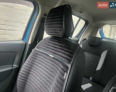 Синий Рено Сандеро СтэпВэй, объемом двигателя 1.46 л и пробегом 110 тыс. км за 7000 $, фото 11 на Automoto.ua