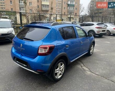 Синий Рено Сандеро СтэпВэй, объемом двигателя 1.6 л и пробегом 165 тыс. км за 8500 $, фото 8 на Automoto.ua