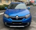 Синий Рено Сандеро СтэпВэй, объемом двигателя 1.6 л и пробегом 165 тыс. км за 8500 $, фото 1 на Automoto.ua