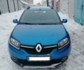 Синий Рено Сандеро СтэпВэй, объемом двигателя 1.6 л и пробегом 32 тыс. км за 11300 $, фото 1 на Automoto.ua
