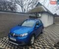 Синий Рено Сандеро СтэпВэй, объемом двигателя 1.46 л и пробегом 110 тыс. км за 7000 $, фото 1 на Automoto.ua