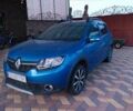 Синий Рено Сандеро СтэпВэй, объемом двигателя 1.46 л и пробегом 110 тыс. км за 9700 $, фото 2 на Automoto.ua