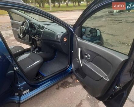 Синий Рено Сандеро СтэпВэй, объемом двигателя 1.46 л и пробегом 180 тыс. км за 8300 $, фото 38 на Automoto.ua