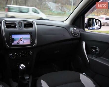 Синий Рено Сандеро СтэпВэй, объемом двигателя 1.46 л и пробегом 92 тыс. км за 9800 $, фото 12 на Automoto.ua