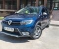 Синий Рено Сандеро СтэпВэй, объемом двигателя 1.46 л и пробегом 93 тыс. км за 11700 $, фото 1 на Automoto.ua