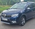 Синий Рено Сандеро СтэпВэй, объемом двигателя 1.46 л и пробегом 107 тыс. км за 9990 $, фото 1 на Automoto.ua