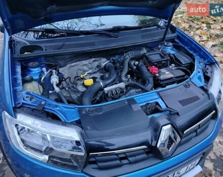 Синий Рено Сандеро СтэпВэй, объемом двигателя 0.9 л и пробегом 100 тыс. км за 9200 $, фото 19 на Automoto.ua