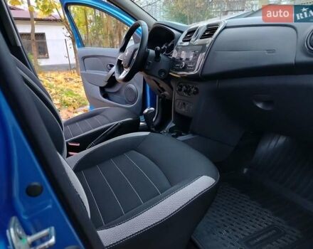 Синий Рено Сандеро СтэпВэй, объемом двигателя 0.9 л и пробегом 100 тыс. км за 8300 $, фото 16 на Automoto.ua