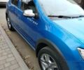 Синий Рено Сандеро СтэпВэй, объемом двигателя 0.9 л и пробегом 100 тыс. км за 8300 $, фото 2 на Automoto.ua