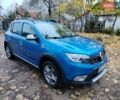 Синий Рено Сандеро СтэпВэй, объемом двигателя 0.9 л и пробегом 100 тыс. км за 9200 $, фото 4 на Automoto.ua