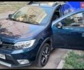 Синий Рено Сандеро СтэпВэй, объемом двигателя 0.9 л и пробегом 80 тыс. км за 10500 $, фото 4 на Automoto.ua