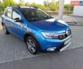 Синий Рено Сандеро СтэпВэй, объемом двигателя 1.5 л и пробегом 98 тыс. км за 11250 $, фото 1 на Automoto.ua