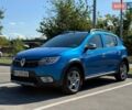 Синій Рено Сандеро СтепВей, об'ємом двигуна 0.9 л та пробігом 37 тис. км за 11000 $, фото 1 на Automoto.ua