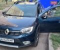 Синий Рено Сандеро СтэпВэй, объемом двигателя 0.9 л и пробегом 85 тыс. км за 8500 $, фото 1 на Automoto.ua
