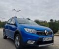 Синій Рено Сандеро СтепВей, об'ємом двигуна 0.9 л та пробігом 59 тис. км за 9700 $, фото 1 на Automoto.ua