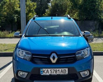 Синій Рено Сандеро СтепВей, об'ємом двигуна 0.9 л та пробігом 37 тис. км за 11000 $, фото 2 на Automoto.ua