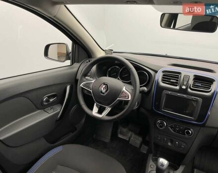 Рено Сандеро СтэпВэй 2020 в Киеве на Automoto.ua Синий Рено Сандеро СтэпВэй, объемом двигателя 0.9 л и пробегом 58 тыс. км за 11255 $, фото 9 на Automoto.ua