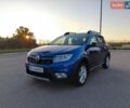 Синий Рено Сандеро СтэпВэй, объемом двигателя 1.46 л и пробегом 99 тыс. км за 11500 $, фото 1 на Automoto.ua