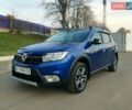 Синій Рено Сандеро СтепВей, об'ємом двигуна 0.9 л та пробігом 61 тис. км за 10500 $, фото 1 на Automoto.ua