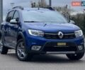 Синій Рено Сандеро СтепВей, об'ємом двигуна 0.9 л та пробігом 75 тис. км за 11300 $, фото 7 на Automoto.ua