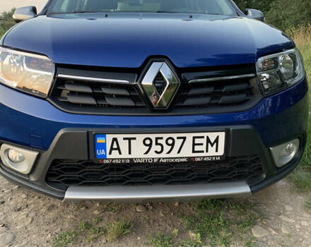Синій Рено Сандеро СтепВей, об'ємом двигуна 0.9 л та пробігом 52 тис. км за 10200 $, фото 3 на Automoto.ua